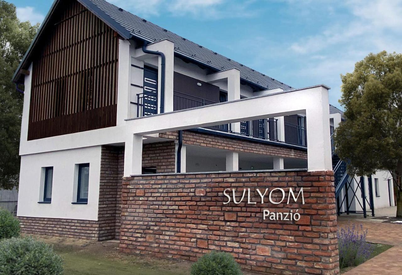 Sulyom Panzió Tiszafüred Exterior foto